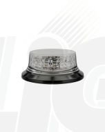 Ionnic 103000C 103 LED Beacon 3 Bolt with Amber Illumination - Clear Lens