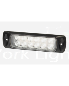 Hella 2LT980747001 Sea Hawk LED Floodlights - Recess Mount (Spot Light, Black Housing)